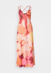 NEREA - Vestito di maglina - coral