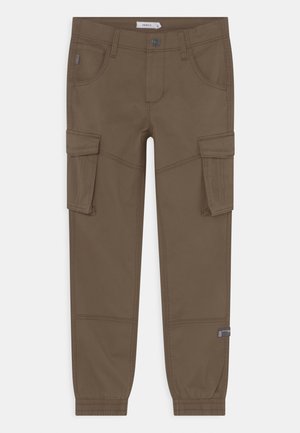 NITBAMGO - Pantaloni cargo - olive