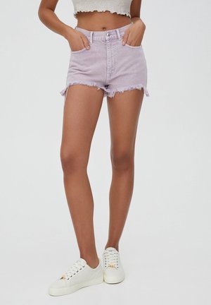 Jeans Shorts - purple