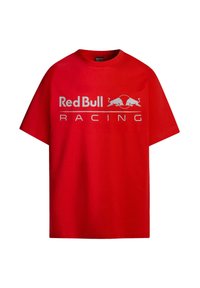 LOGO TEE - Majica kratkih rukava s printom - mars red