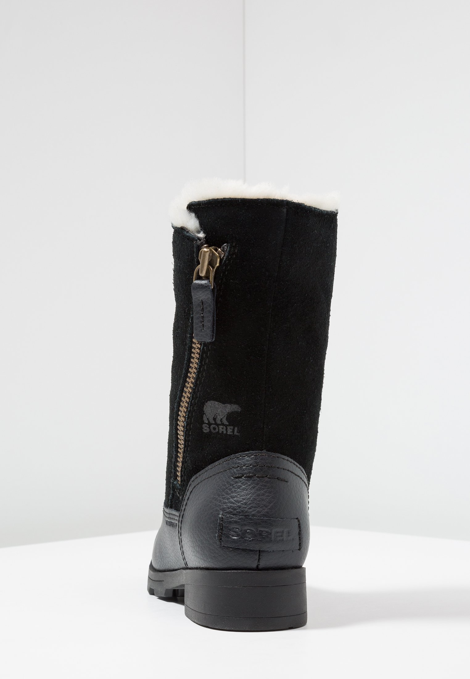 sorel emelie foldover boot black