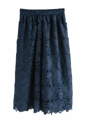 Next, Falda acampanada - navy