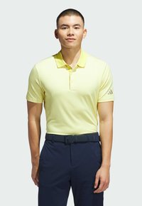 adidas Golf BASE BEYOND TEXTURED - Piké - pure sulfur