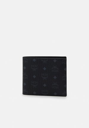 MCM VERITAS FLAP WALLET  TWO-FOLD SMALL UNISEX - Punge - black