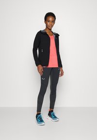 Salewa PEDROC DRY RESP HYB TIGHTS. - Leggings - black out