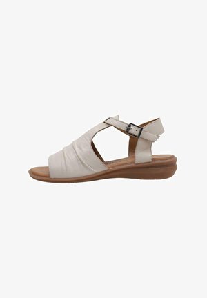 Sandra Fontán GRINZA - Sandales compensées - beige