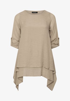 Evans, PLUS SIZE SHIRTS & BLOUSES - Tuniek - taupe