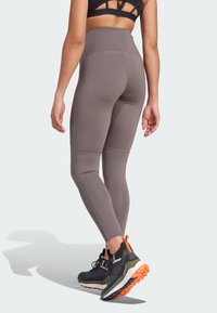 Adidas Terrex TERREX MULTI TIGHT - Tamprės – kelnės - charcoal