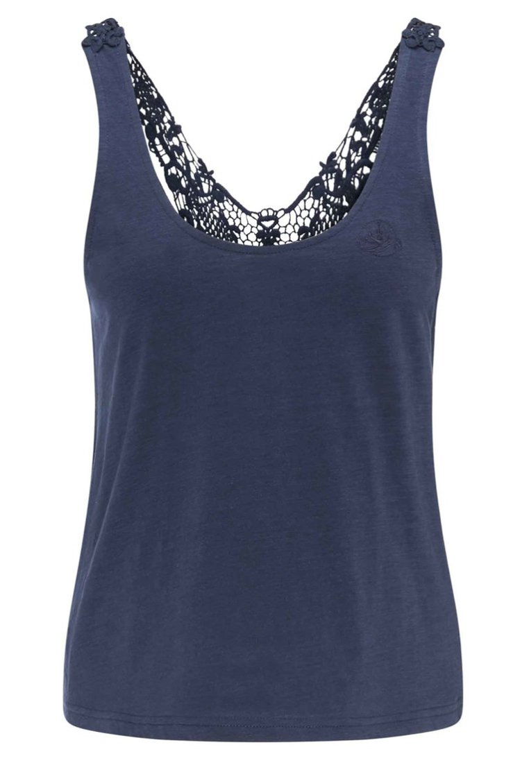 dreimaster Top donkerblauw