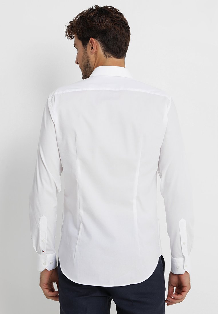 tommy hilfiger white formal shirt