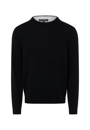 PULLOVER - Strickpullover - schwarz