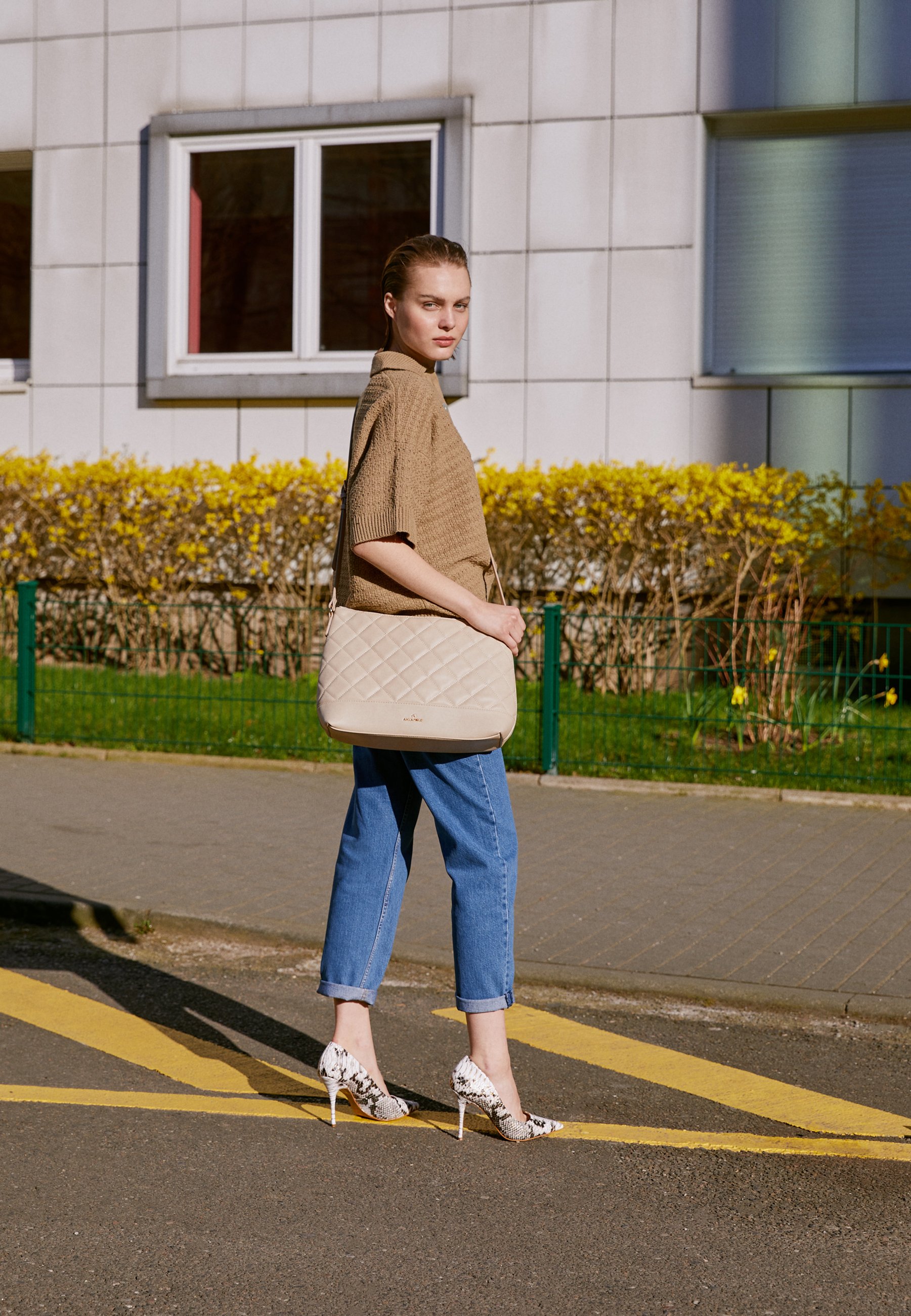 Anna Field Borsa a tracolla - beige - Zalando.it