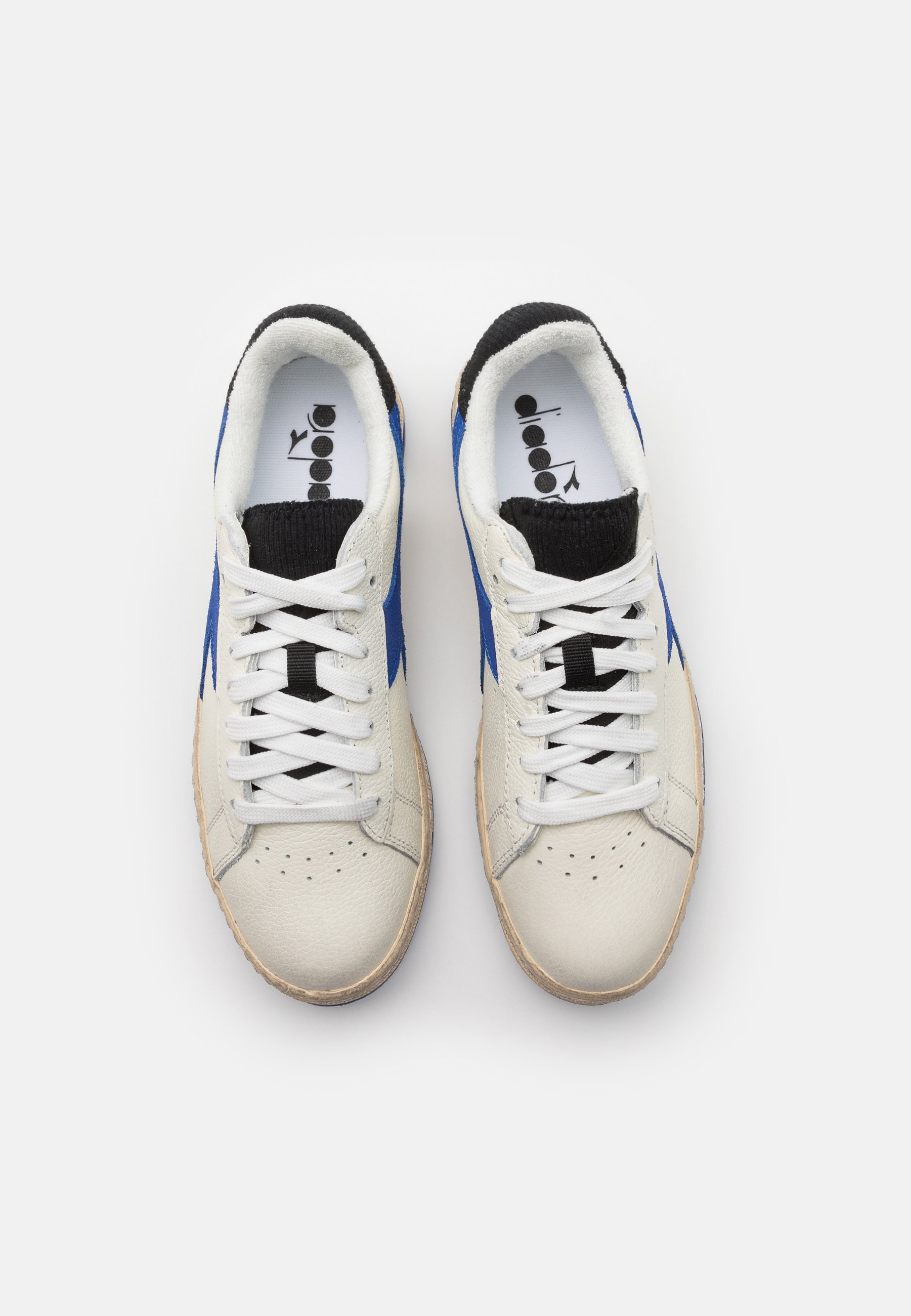Diadora GAME ICONA UNISEX - Trainers - white/amparo blue/orangeade/white -  Zalando.co.uk