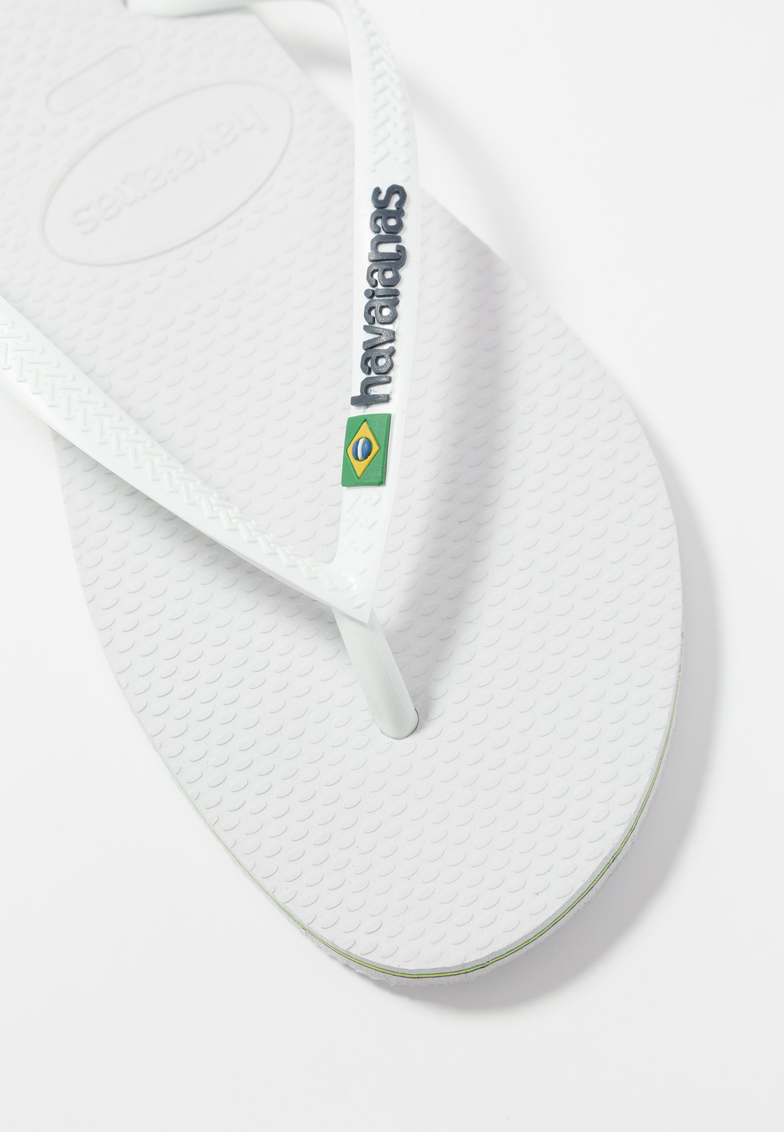 Havaianas SLIM BRASIL LOGO Badesko white Zalando.no Havaianas SLIM BRASIL LOGO Badesko black Zalando.no
