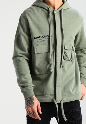 Sudadera con cremallera - dark grey