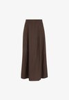 Jupe trapèze - dark brown