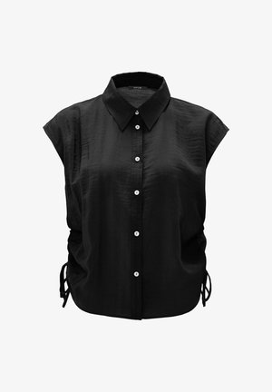 OPUS, OPUS KURZARMBLUSE FADRI - Camicia - black