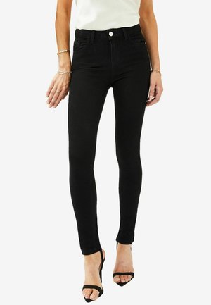 Lipsy Aptempti džinsai - solid black