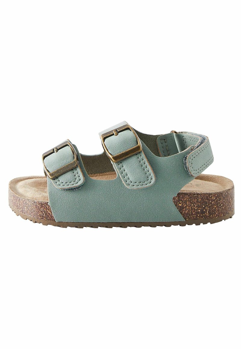 Next - CUSHIONED FOOTBED DOUBLE BUCKLE TOUCH - Lauflernschuh - mint green, Vergrößern