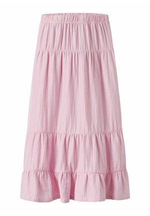 LANGE - Maxikjol - pink tulle