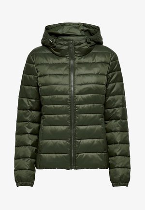 ONLTAHOE HOOD JACKET  - Chaqueta de entretiempo - forest night