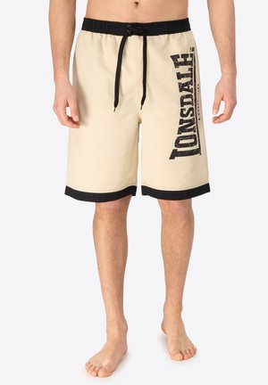 CLENNELL - Swimming shorts - sand black