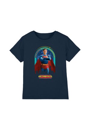 Warner Brothers, SUPERMAN 2025 CITY OF TOMORROW UNISEX - Print T-shirt - dark blue