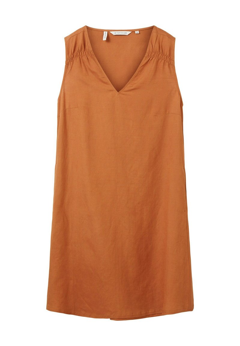 Tom Tailor Jurk bruin Tom Tailor Jurk bruin