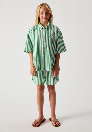 American Vintage, CHEMISE ENFANT VEXTOWN UNISEX - Chemise - rayures pommes