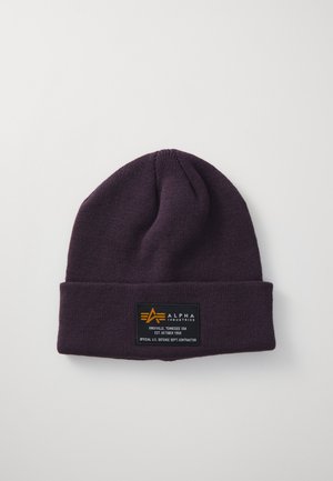 Alpha Industries CREW BEANIE UNISEX - Beanie - plum