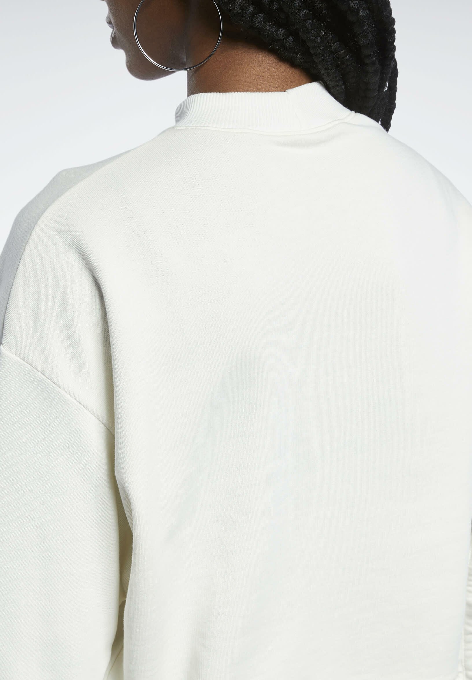 Women REEBOK CLASSICS MOCK NECK SWEATSHIRT - Sweatshirt Women REEBOK CLASSICS MOCK NECK SWEATSHIRT - Sweatshirt