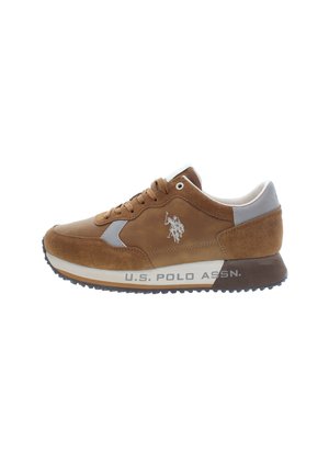 Sneakers - brown tobacco-grey