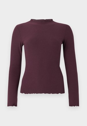 ONLY, ONLEMMA L/S HIGH NECK TOP NOOS JRS - T-shirt à manches longues - fig