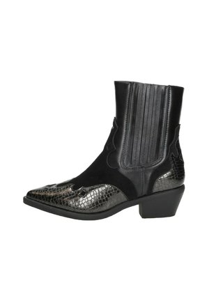 WESTERN - Cowboy-/Bikerlaarsjes - zwart