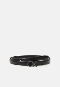 Calvin Klein - THIN BELT  - Vyö - black Pienoiskuva 1