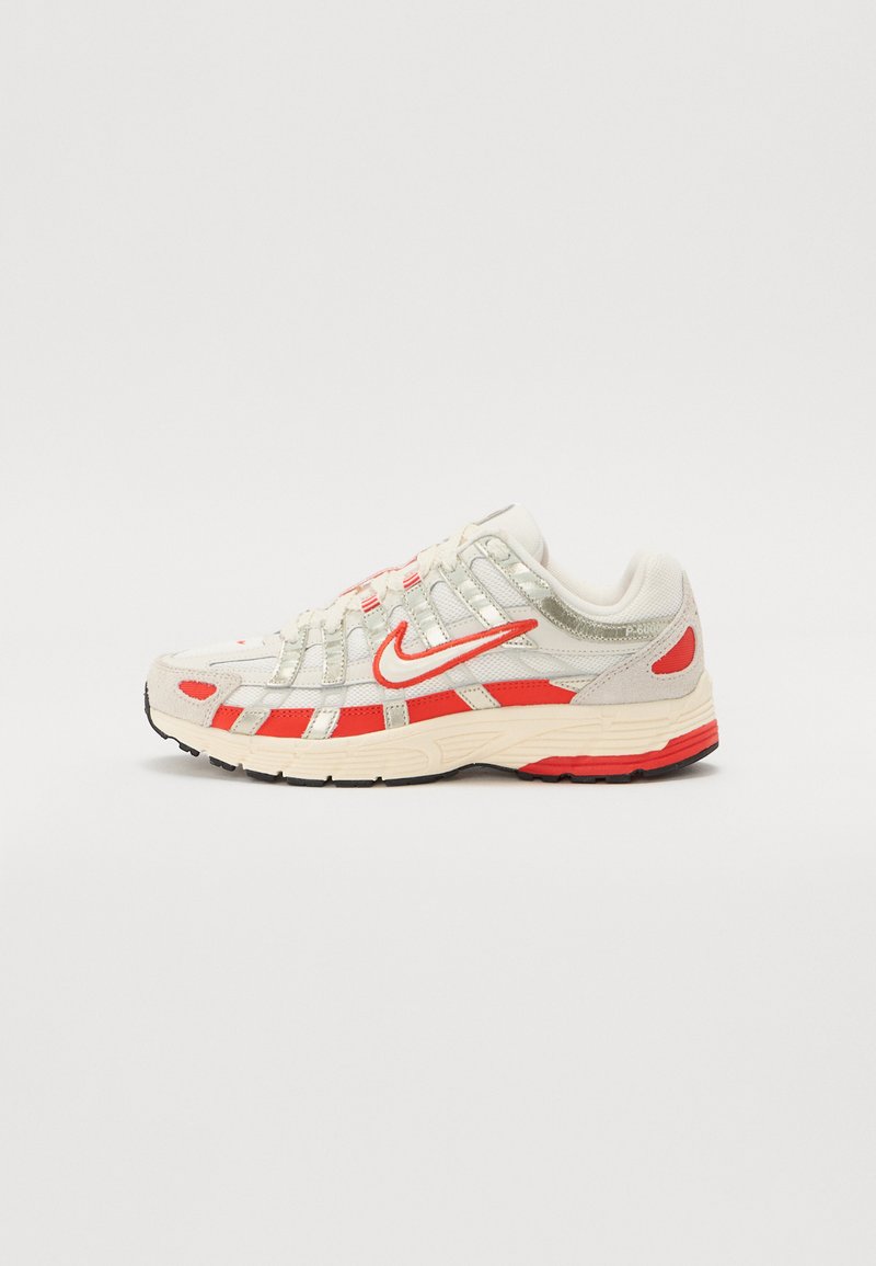 Nike Sportswear - P-6000 - Baskets basses - sail/picante red/pale ivory/bone/black, Agrandir