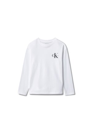 Calvin Klein Jeans, UNISEX - Maglietta a manica lunga - bright white