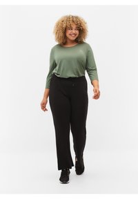 Active by Zizzi WORKOUT  - Langarmshirt - laurel wreath