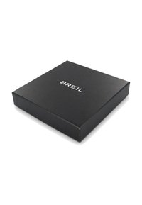 Sort rektangulær boks med en glat tekstur og en mat finish, med brandnavnet "BREIL" i hvidt, centreret på toppen.