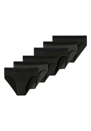 SERIE 6-PACK - Alushousut - schwarz sortiert