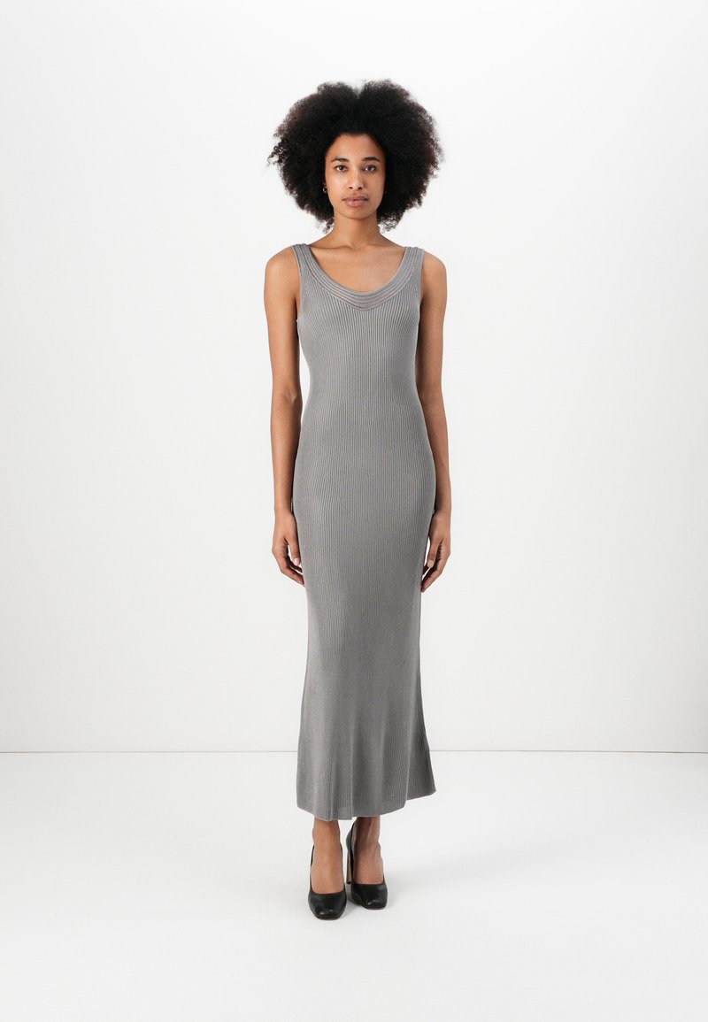 Calvin Klein Jeans BRIGHT DRESS - Maksimekko - titanium