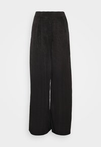 SLFTYRA WIDE PANT - Broek - black