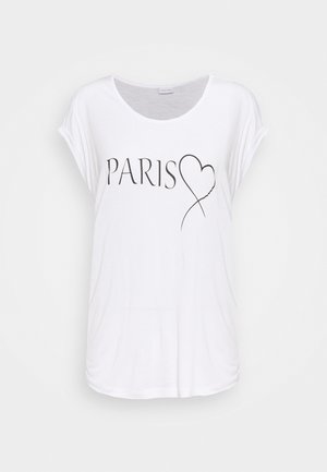 LASCANA Print T-shirt - weiß