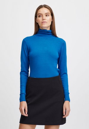 ROLLNECK  - Jersey de punto - blau