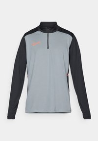 ACADEMY DRILL TOP - Langarmshirt - cool grey/black/bright crimson