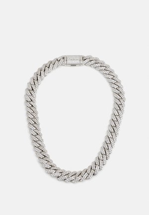 PRONG PAVÉ UNISEX - Halsband - white