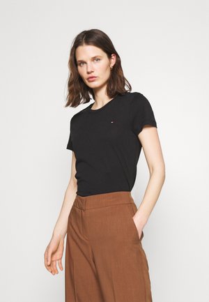 HERITAGE CREW NECK TEE - T-shirt basic - black