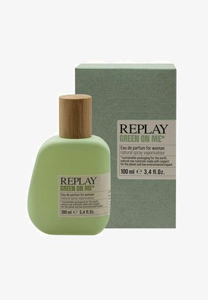 Replay Fragrances GIFTSET REPLAY ON ME WOMAN EDP 100ML + POCHETTE - Eau de parfum - green