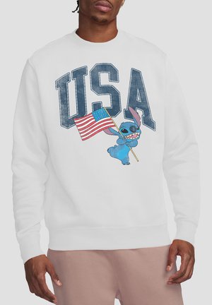 LILO STITCH USA - Sweatshirt - white