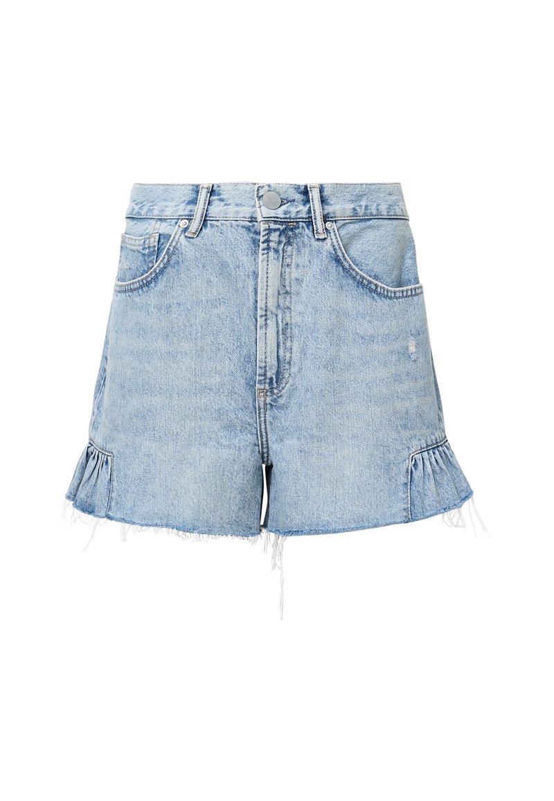 AllSaints Jeansshort blauw